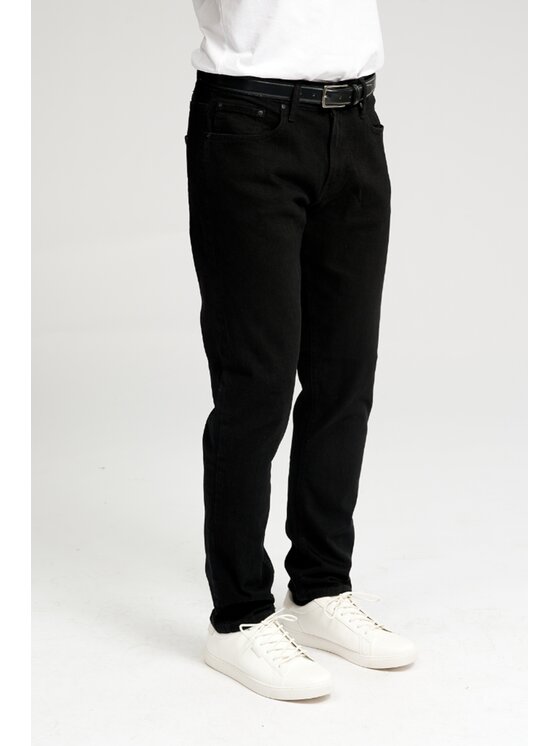 TeeShoppen TeeShoppen Jeansy 'Perform Collection' Czarny Regular Fit