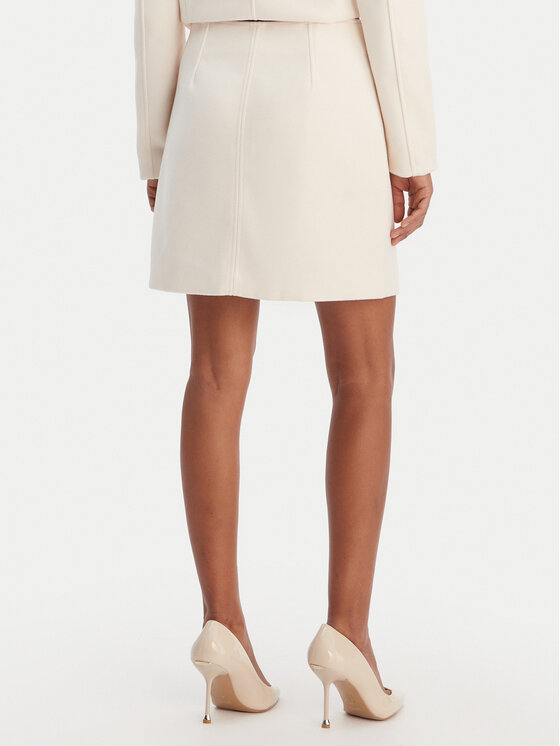 Morgan Morgan Trapezförmiger Rock 261-JIKTORY Beige Regular Fit