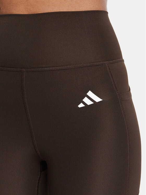 adidas adidas Pajkice Optimé Essentials Stash JZ0824 Rjava Slim Fit
