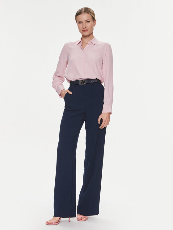 Marciano Guess Marciano Guess Szövet nadrág Moira 4RGB05 7000A Sötétkék Wide Leg