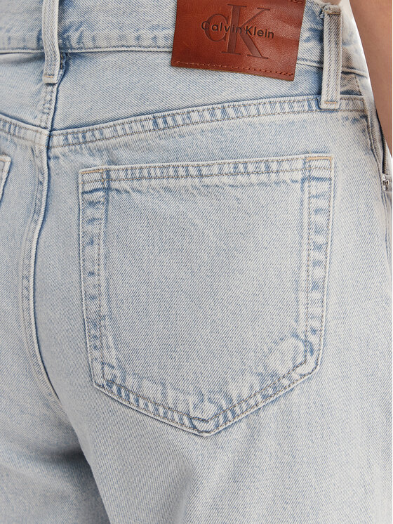Calvin Klein Jeans Calvin Klein Jeans Szorty jeansowe LV047F673G Czarny Loose Fit