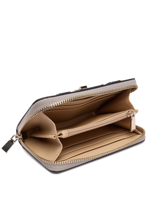 Guess Guess Голям дамски портфейл Erenia Slg SWSO78 38140 Бежов