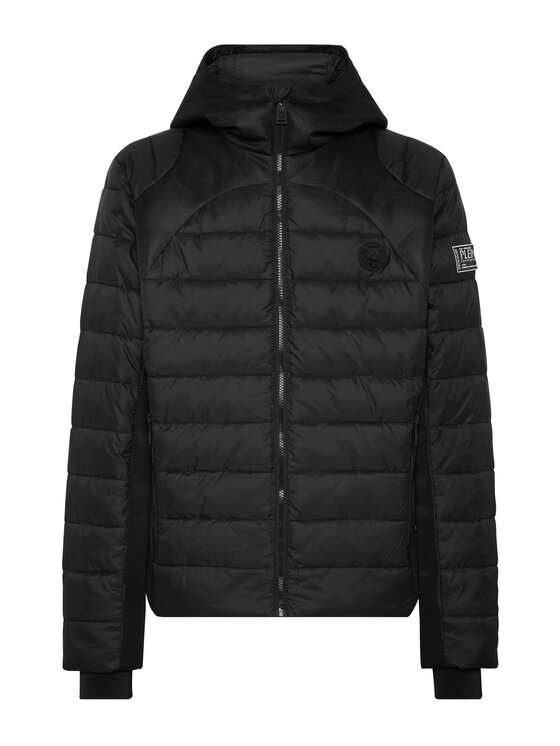 Plein Sport Plein Sport Kurtka puchowa 14179 Czarny Regular Fit