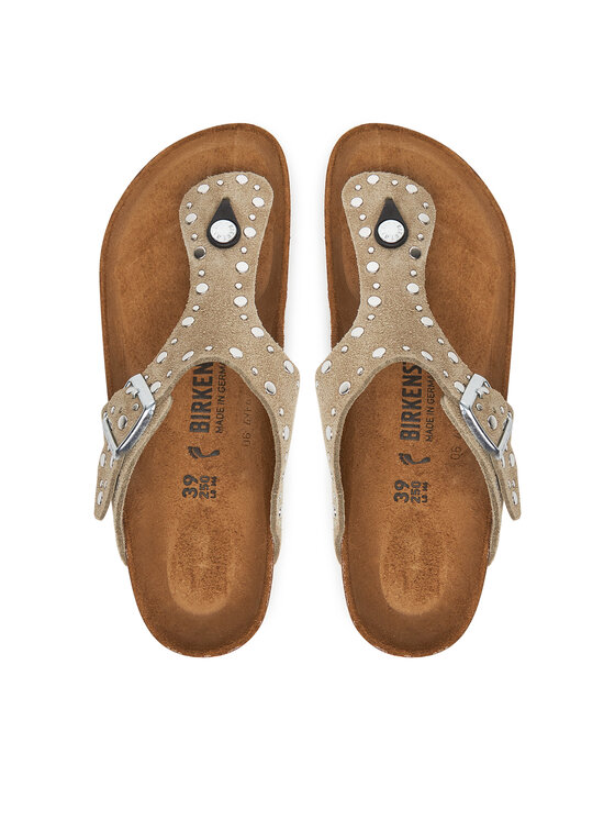 Birkenstock Birkenstock В'єтнамки Gizeh Rivet 1029467 Коричневий