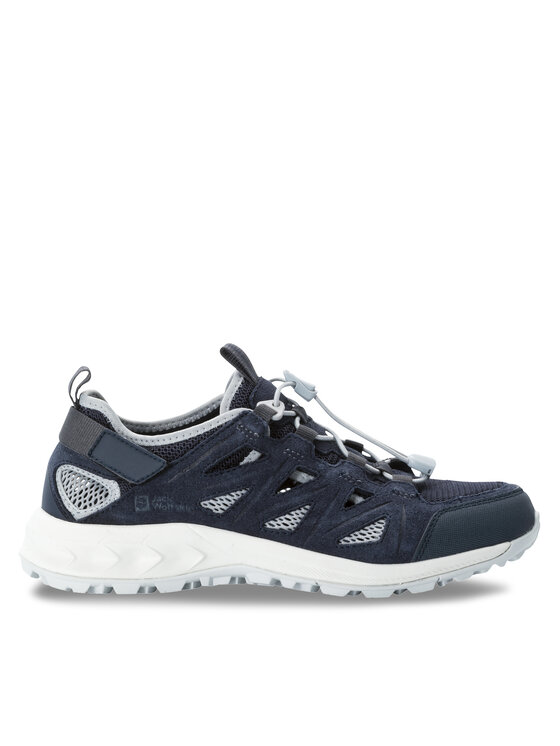 Jack Wolfskin Trekingová obuv Woodland 2 Hybrid Low 4051351 Sivá