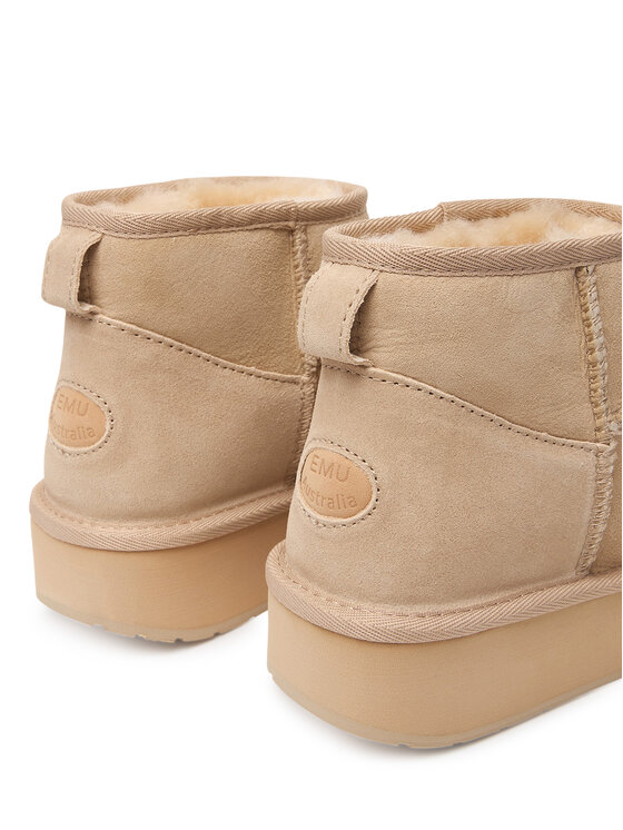 EMU Australia EMU Australia Čizme za snijeg Stinger Micro Flatform 2.0 W13296 Bež