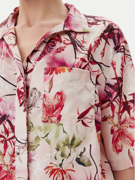 Guess Guess Marškiniai O5GX11 WH9C2 Spalvota Regular Fit