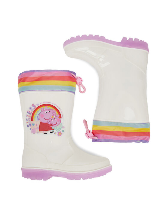 Peppa Pig Peppa Pig Gumene čizme CEO-NJ-AW25-337PP Bijela
