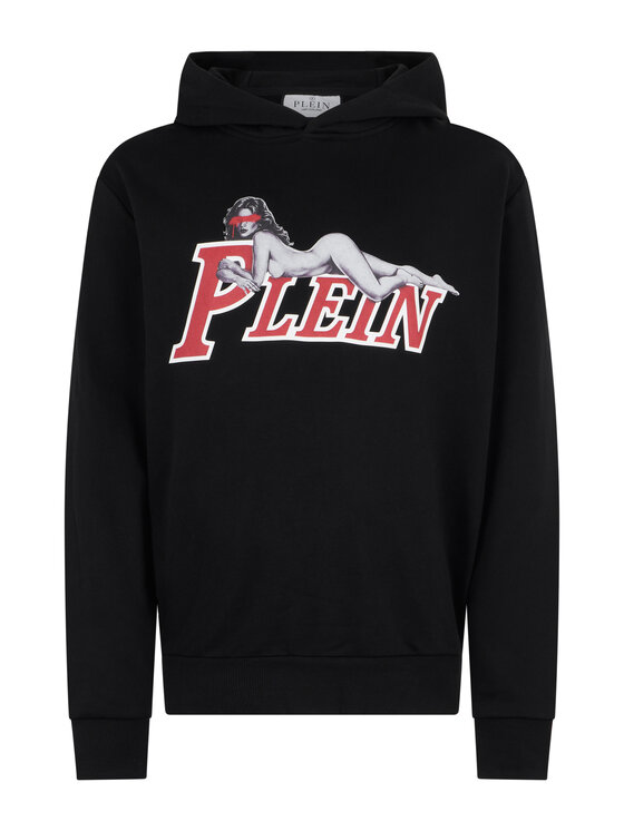 PHILIPP PLEIN PHILIPP PLEIN Felpa 31685 Nero Regular Fit