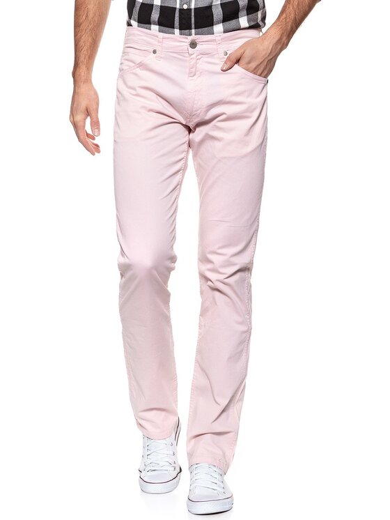 Wrangler Wrangler Pantaloni di tessuto GREENSBORO Rosa Straight Fit