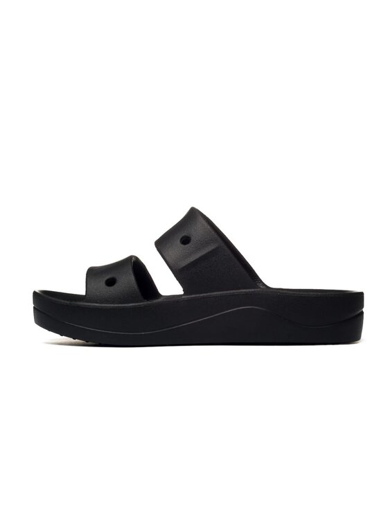 Crocs Crocs Klapki Baya Platform Sandal Czarny