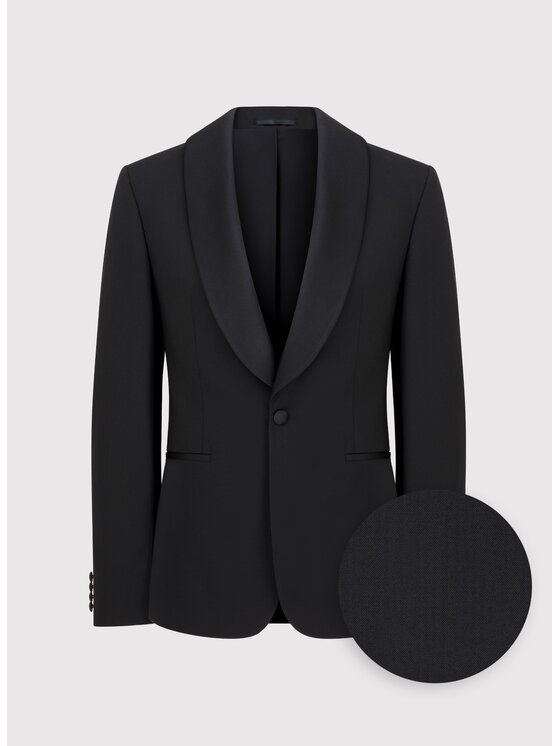 Pako Lorente Pako Lorente Marynarka P000P-3S-002 Czarny Slim Fit