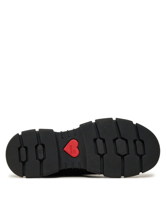 LOVE MOSCHINO LOVE MOSCHINO Kotníková obuv s elastickým prvkem JA15504G0LIA0000 Černá