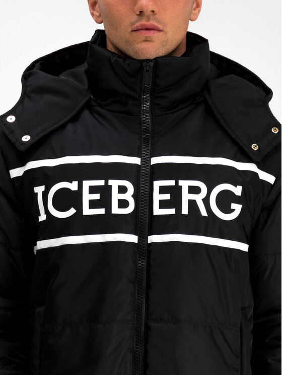 Iceberg Iceberg Zimní bunda 19I1P000305347 Černá Regular Fit