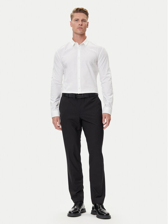 HUGO HUGO Сорочка Ero3 50475678 Білий Extra Slim Fit