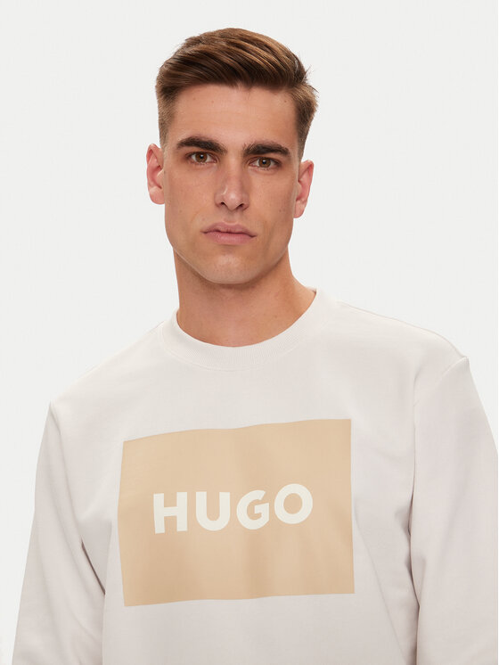 HUGO Hugo Mikina Duragol222 50467944 Écru Regular Fit