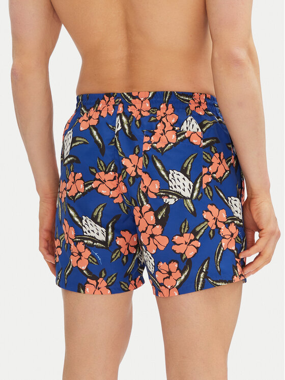 BOSS BOSS Pantaloni scurți pentru înot Piranha 50508844 Albastru Regular Fit