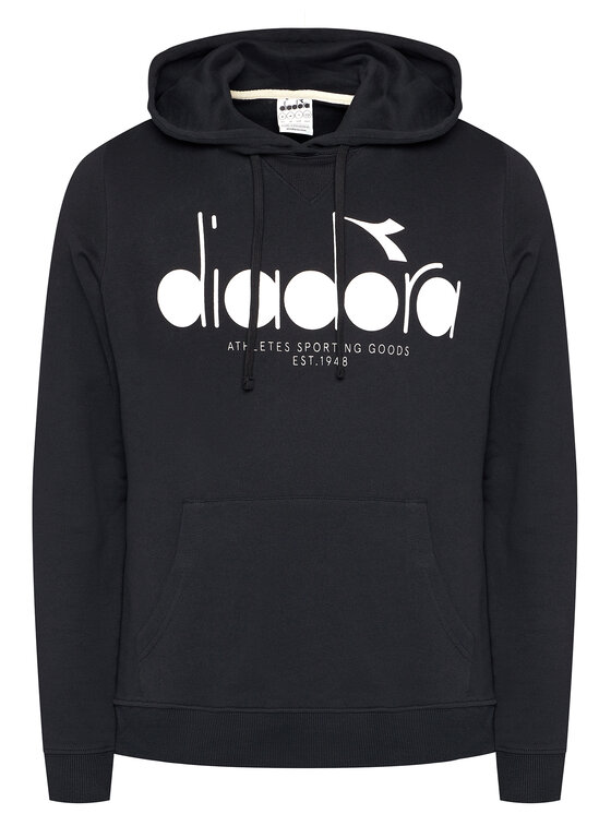 Diadora Diadora Felpa Unisex 5 Palle 502.173623 Nero Comfortable Fit