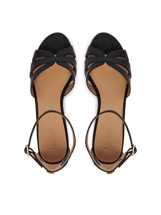 LAUREN RALPH LAUREN LAUREN RALPH LAUREN Espadrilles 802P04433001 Fekete
