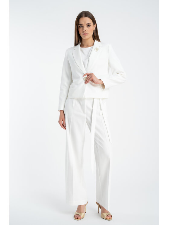 CLICK CLICK Sako 71-0016 Biela Relaxed Fit