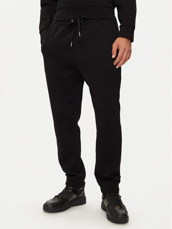 Armani Exchange Pantaloni da tuta XM000587 AF10818 UC001 Nero Regular Fit, taglia : S
