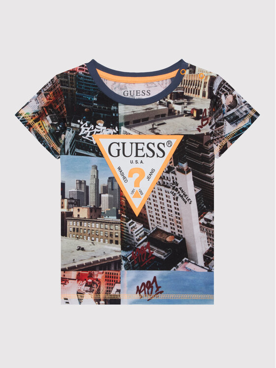 T-shirt N2GI06 K8HM3 Multicolore Regular Fit