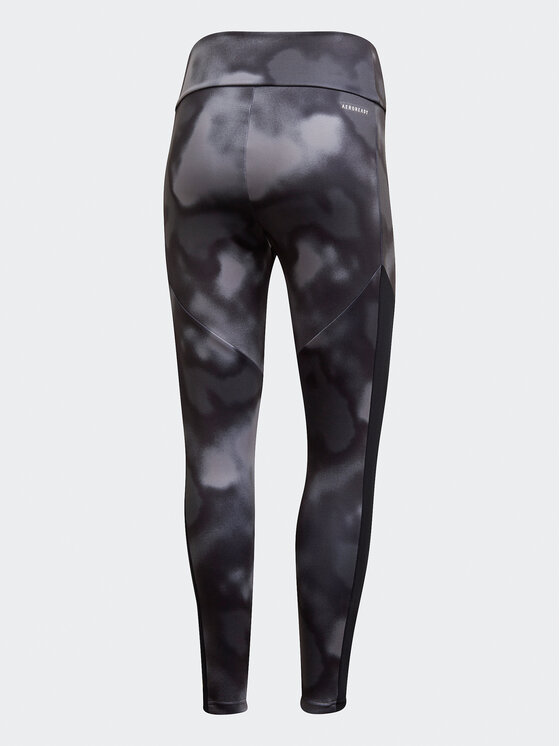 adidas adidas Κολάν Designed To Move Allover Print 7/8 Leggings GD4652 Μαύρο Fitted Fit