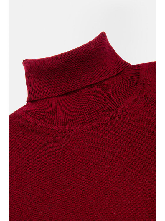 Lancerto Lancerto Golf Alonzo Bordowy Regular Fit