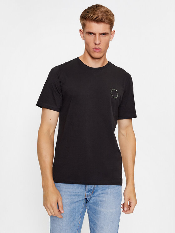 Jack&Jones T-krekls 12235209 Melns Regular Fit