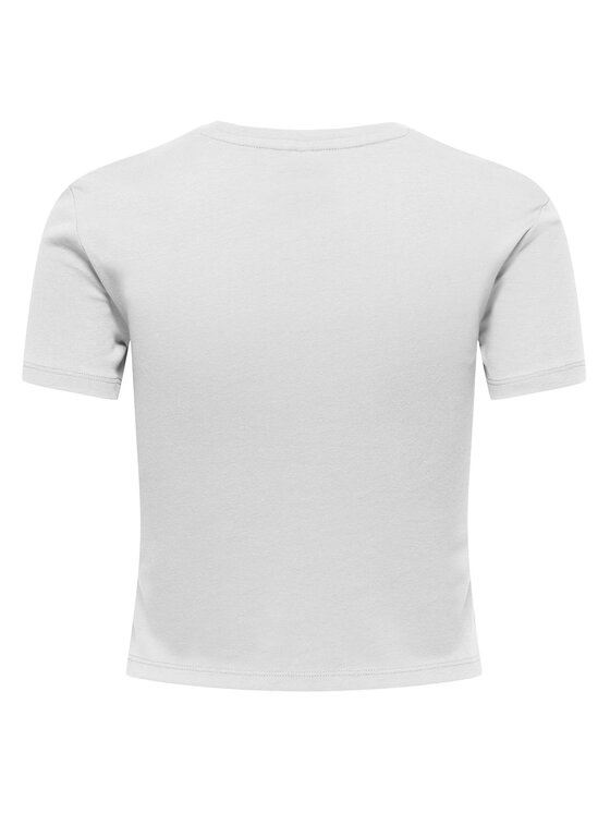 ONLY ONLY Тишърт Kira 15346419 Бял Regular Fit