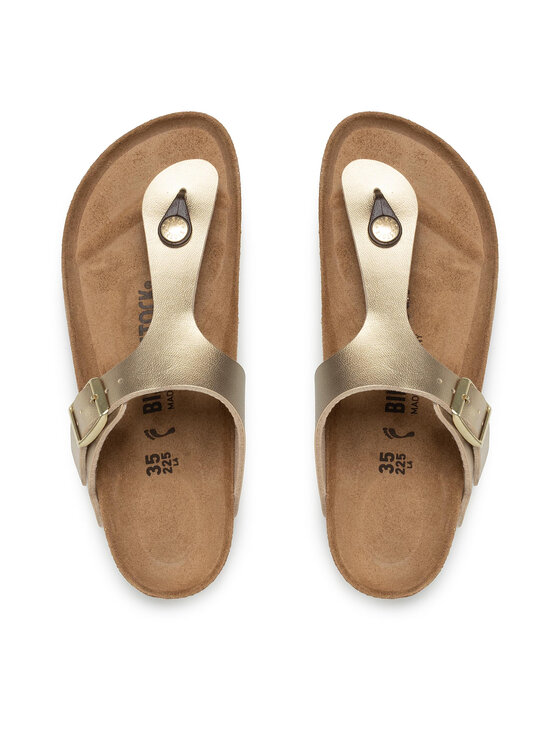 Birkenstock Birkenstock В'єтнамки Gizeh Bs 1016109 Золотий