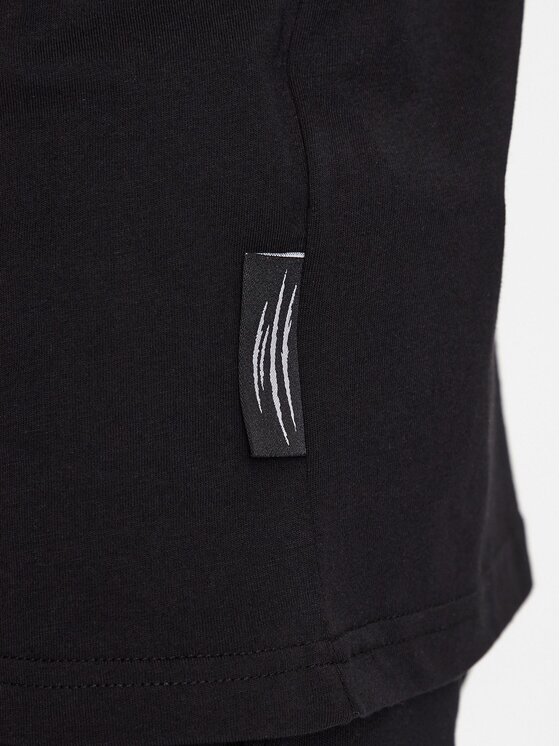 Plein Sport Plein Sport T-shirt Tiger PACC MTK6318 SJY001N Nero Regular Fit
