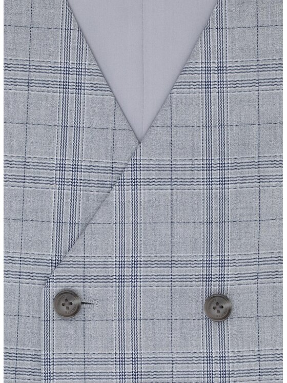 Pako Lorente Pako Lorente Kamizelka garniturowa P25WF-8X-001 Szary Slim Fit