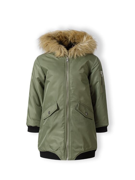 MINOTI MINOTI Parka break 10 Zielony Regular Fit