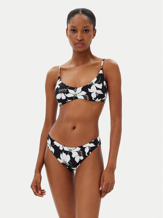 Volcom Volcom Góra od bikini Midnight Lily O1012501 Czarny