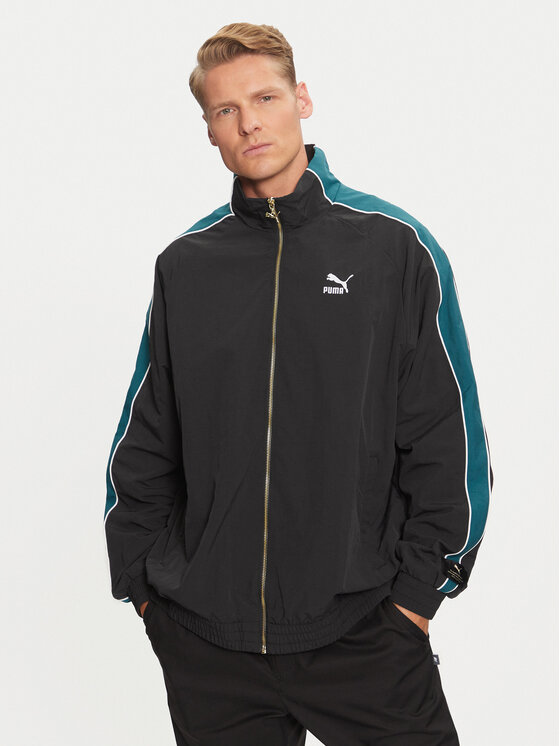 Puma Puma Μπλούζα Play Loud T7 626719 Μαύρο Relaxed Fit