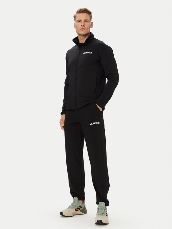 adidas adidas Світшот Terrex Multi JM0141 Чорний Regular Fit