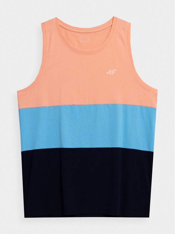 4F 4F Тишърт 4FSS23TTSHM352 Розов Regular Fit