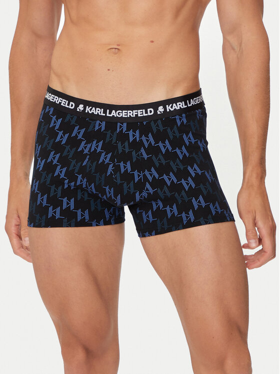 KARL LAGERFELD KARL LAGERFELD Set di 3 boxer 245M2113 Nero