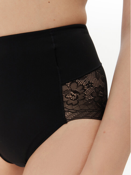 YSABEL MORA YSABEL MORA Klassischer Damenslip mit hoher Taille 19617 Schwarz