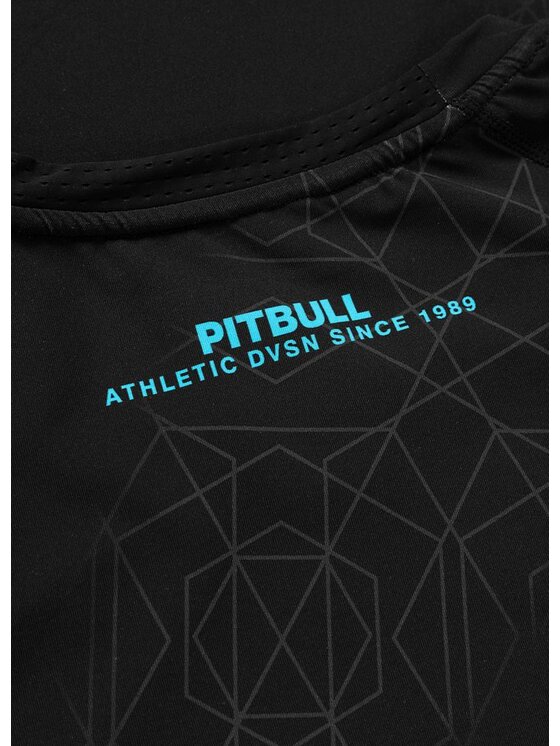 PITBULL PITBULL Koszulka techniczna RAY Niebieski Regular Fit