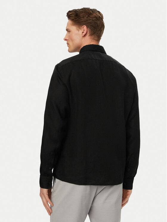BOSS BOSS Hemd H-Liam 50556077 Schwarz Regular Fit