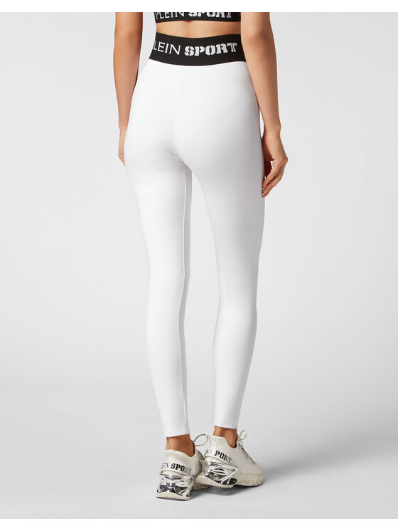 Plein Sport Plein Sport Leggings 13001 Bianco Active Fit