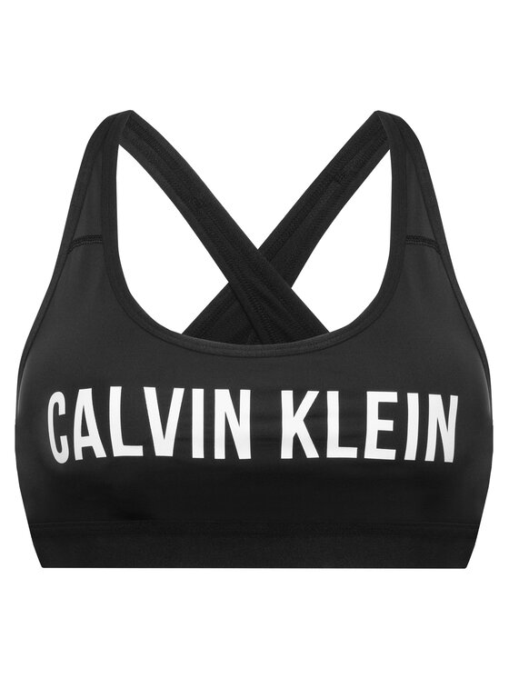 Calvin Klein Performance Calvin Klein Performance Reggiseno top Low Impact Sports 00GWS0K137 Nero