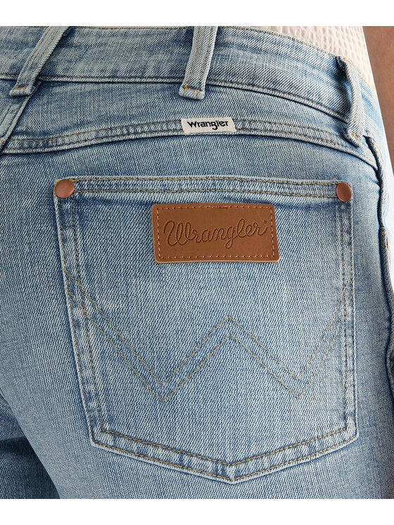Wrangler Wrangler Jeansy 112378717 Niebieski Bootcut Fit