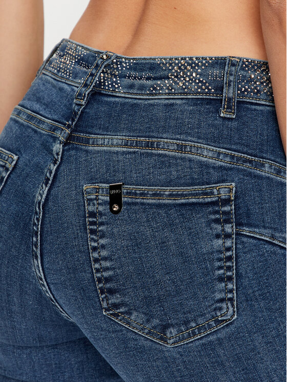 Liu Jo Liu Jo Blugi UF3016 D4391 Albastru Slim Fit