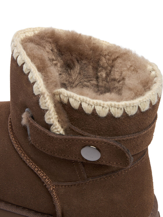 Badura Badura Śniegowce EO-ANGELA-TS6296-01 Brązowy