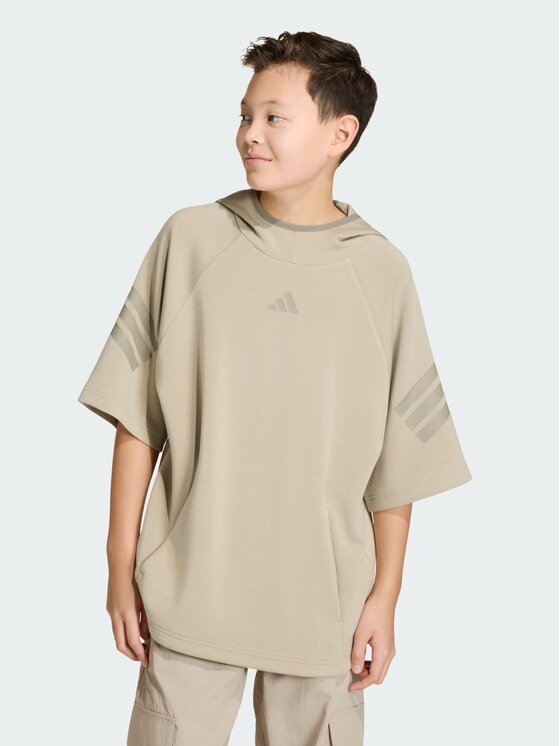 adidas adidas Bluza 158806 Brązowy Loose Fit