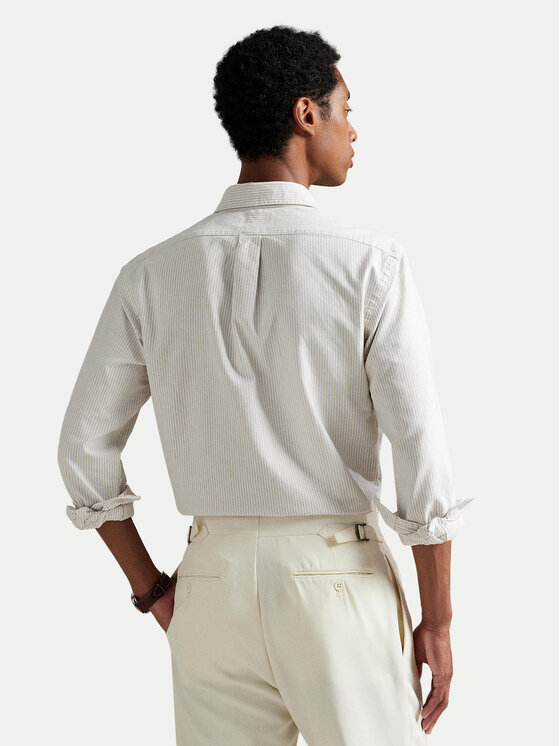 Polo Ralph Lauren Polo Ralph Lauren Srajca 710953710004 Svetlo bež Slim Fit