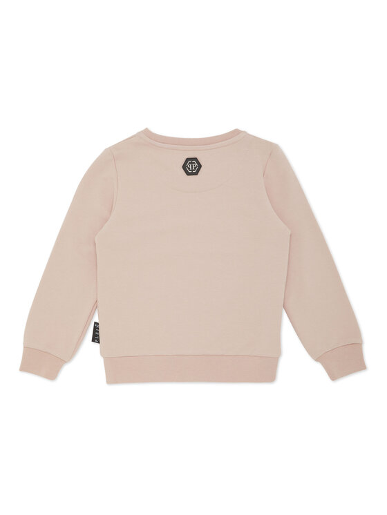 PHILIPP PLEIN PHILIPP PLEIN Bluza 28157 Kremowy Regular Fit